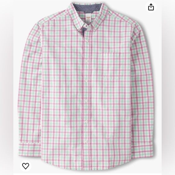 EUC Gymboree “Dad and Son” Matching Long Sleeve Button Up Shirts - Picture 2 of 5